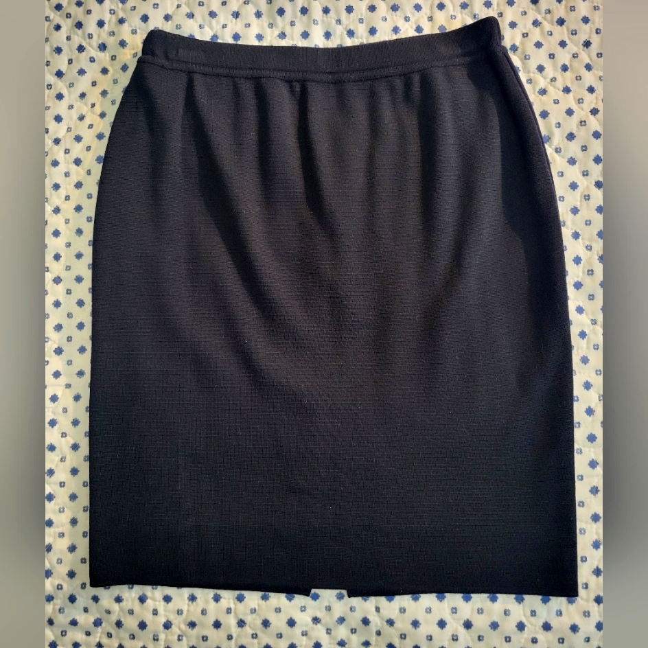 Stizzoli Wool Knit Pencil Skirt
